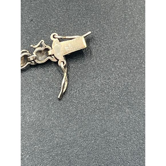 Ross Simons Signed Vintage Sterling Silver Diamond Tennis Bracelet 10 Gr, 7” - Picture 6 of 10